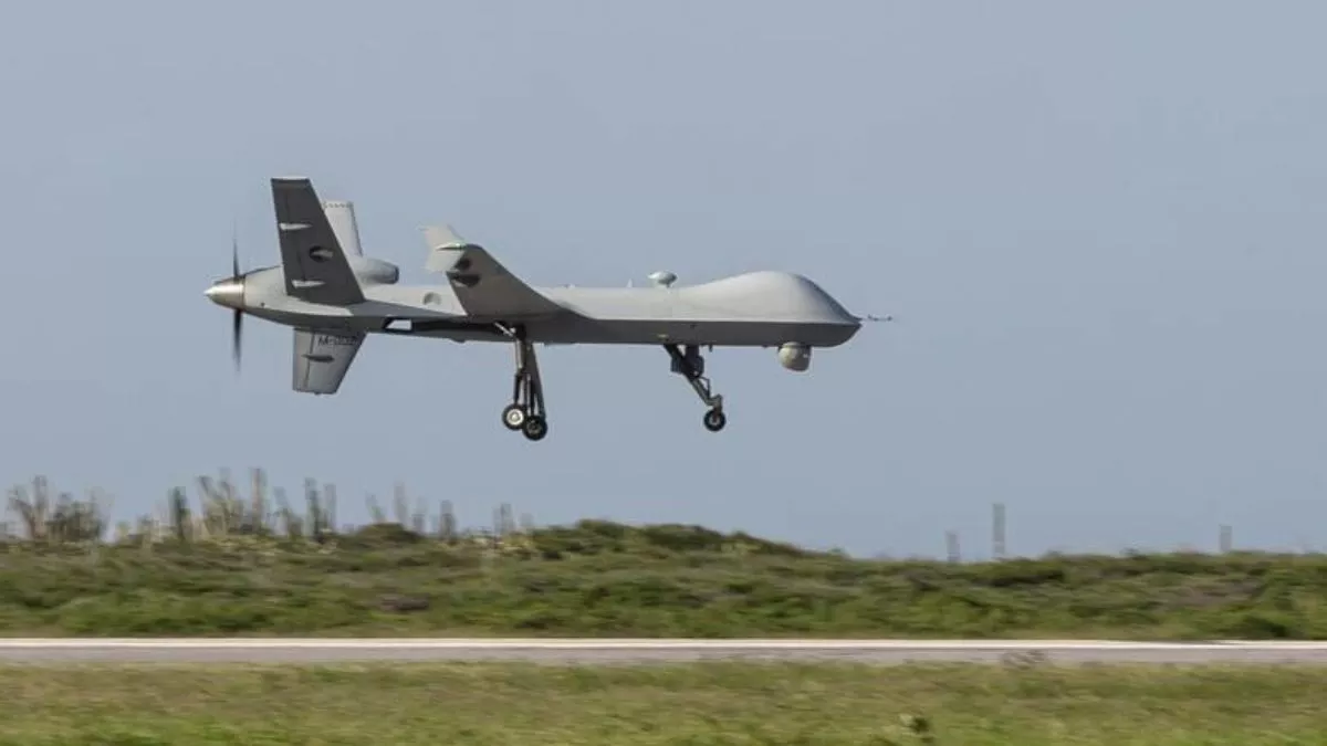PM मोदी की अमेरिका यात्रा से पहले बड़े रक्षा सौदे को मंजूरी अमेरिका से MQ-9B  प्रीडेटर ड्रोन खरीदेगा भारत - Big defense deal approved ahead of PM Modi US  visit India to