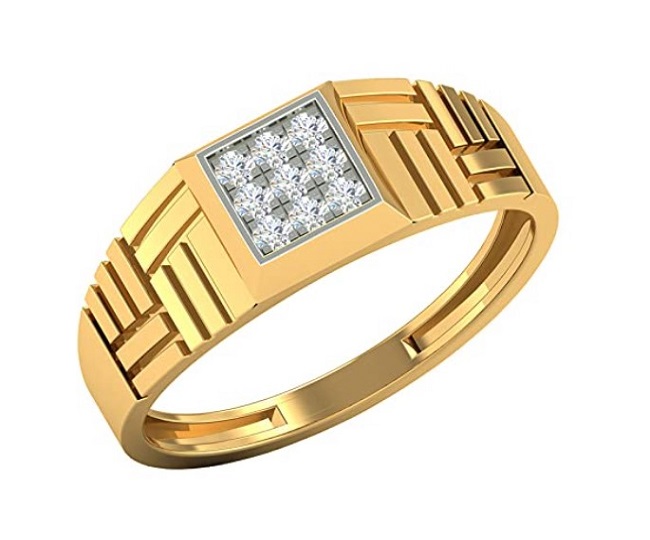 22k Stunning Gold Ring for Men, 1.5 - 5 Gm at Rs 8500/piece in Chikhli |  ID: 25529771573