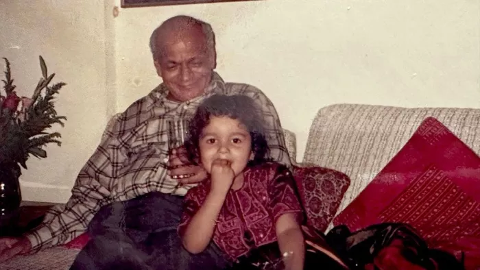 alia bhatt with her nana (Photo Instagram)