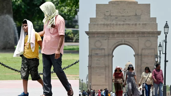 दिल्ली में भीषण गर्मी और लू का ऑरेंज अलर्ट।