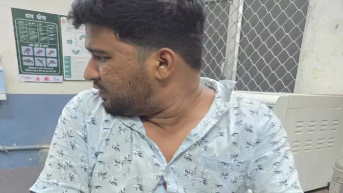 फरीदाबाद पुलिस ने बदमाश करण गढ़वाली को गिरफ्तार किया।