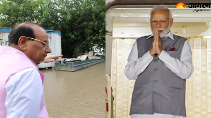 भारी वर्षा के बाद दिल्ली के कई हिस्सों में पानी भर गया है।