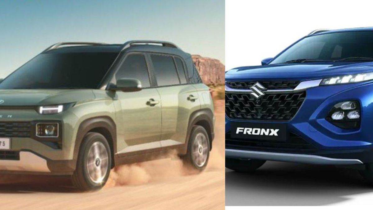 Maruti Suzuki Fronx VS Hyundai Exter दोनों में कौन अधिक दमदार , यहां ...