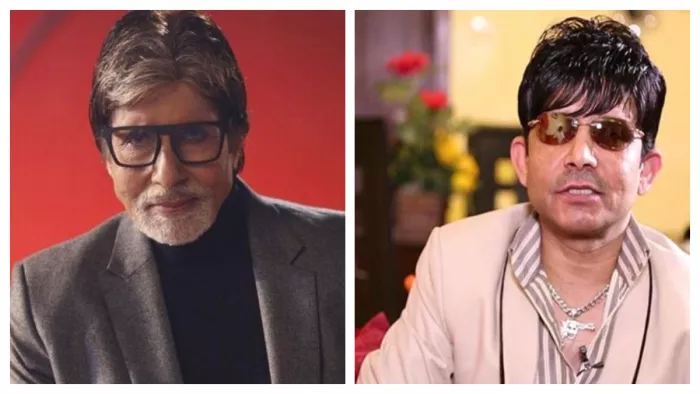 अमिताभ बच्चन और केआरके. फोटो क्रेडिट - इंस्टाग्राम
