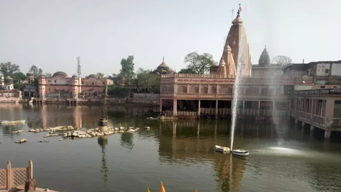 Mudiya Mela 2024: गोवर्धन स्थित मानसी गंगा। फोटो जागरण आर्काइव