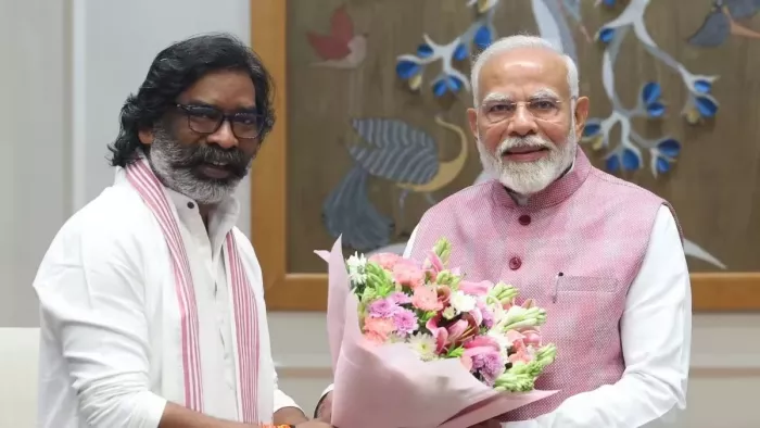 दिल्ली की यात्रा से वापस लौटे CM हेमंत सोरेन (फाइल फोटो)