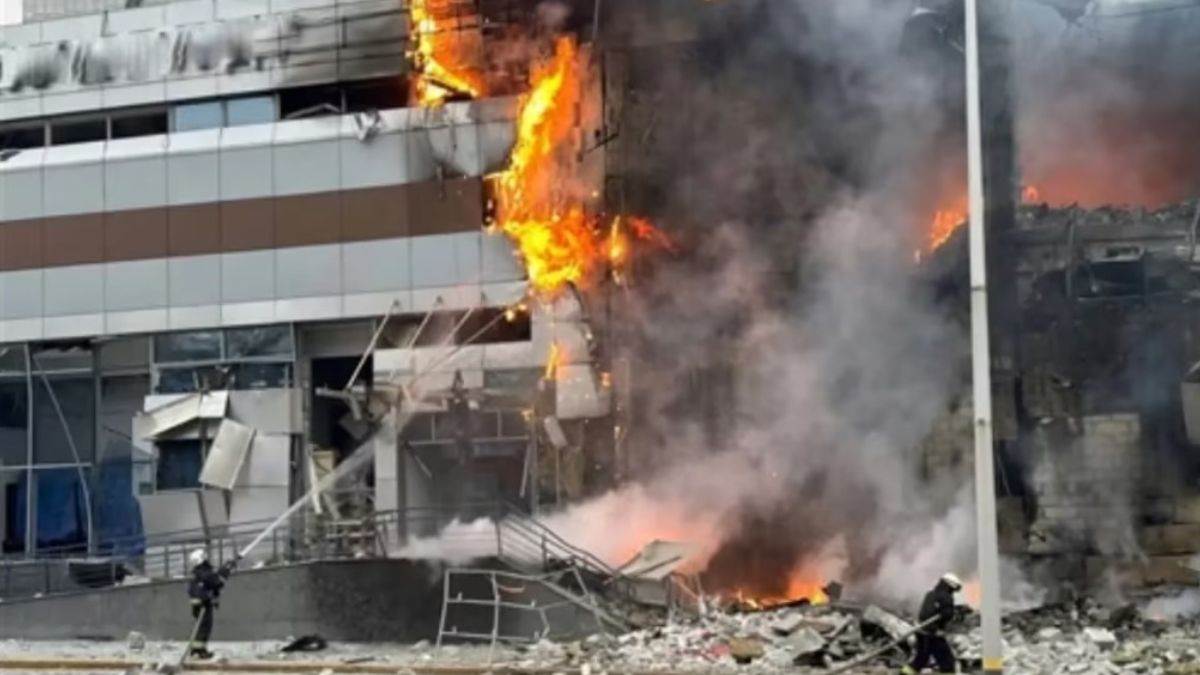 ukrainian attacks wound six cause factory fire in russian border regions