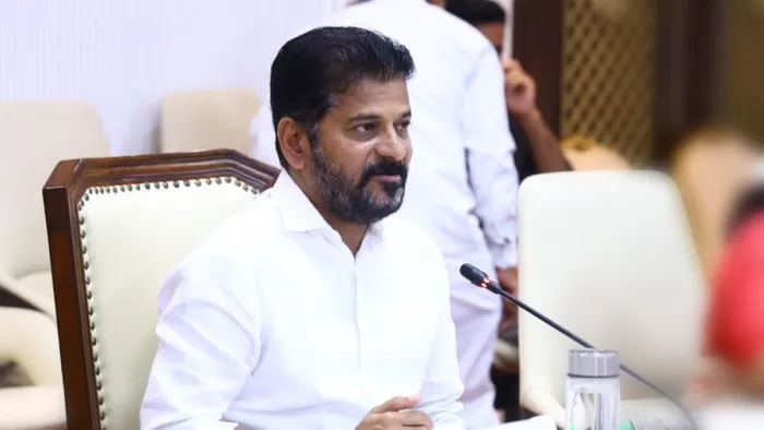 तेलंगाना के मुख्यमंत्री रेवंत रेड्डी। फोटोः @TelanganaCMO