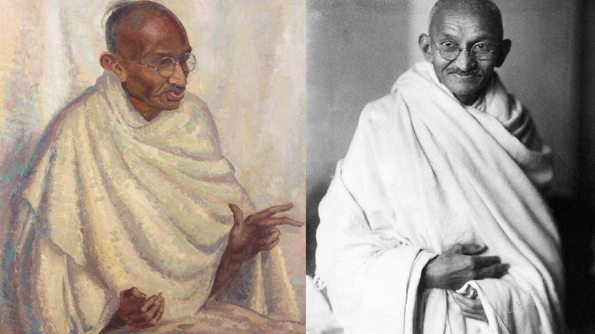 1.7 करोड़ रुपये में नीलाम हुई महात्मा गांधी की 94 साल पुरानी तस्वीर, जानें क्या है इसकी खासियत - Mahatma Gandhi 1931 Portrait Sells for 1 crore 70 lakh rupees at London Auction