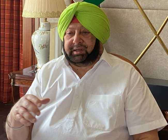 पंजाब के सीएम कैप्टन अमरिंदर सिंह की फाइल फोटो।