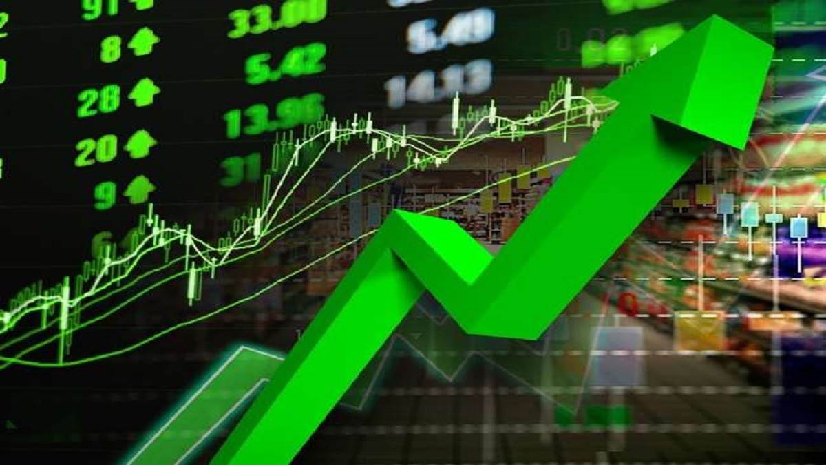 Stock market open on the green mark Sensex up 400 points Nifty crosses 17800