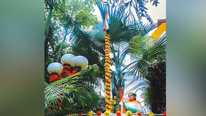 एक बच्ची द्वारा अपलोड की गई फोटो। (एएनआइ)