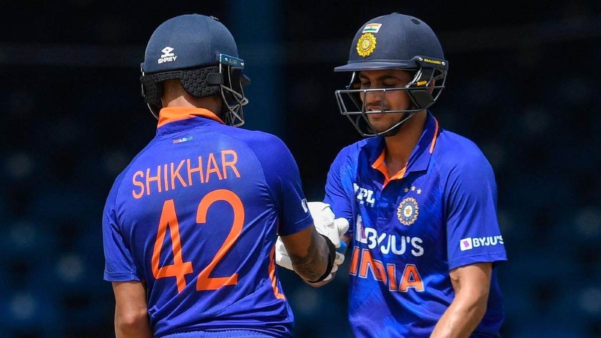 Shikhar Dhawan to open with Shubman Gill - photo twitter page
