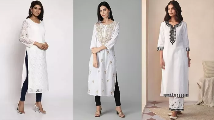 Amazon Sale White Kurti 84 Amazon sale offers stylish kurtis at up to 84 Percent discount to elevate