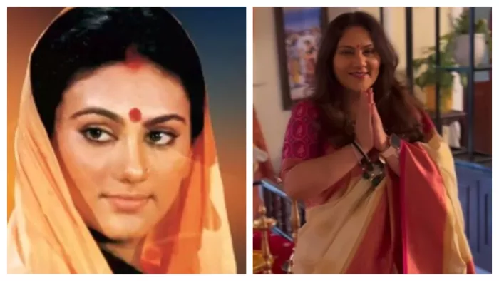 Dipika Chikhlia From Ramayan (Left) and File Photo of Dipika Chikhlia (Right)
