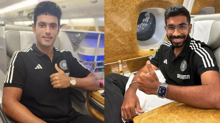 IND Vs IRE- आयरलैंड दौरे के लिए जसप्रीत बुमराह और शिवम दुबे। फोटो- ट्विटर