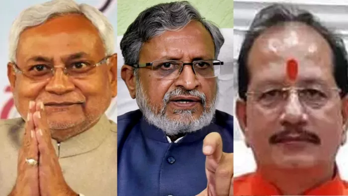 नीतीश कुमार के 'अटल प्रेम' से BJP सतर्क, सुशील मोदी-विजय सिन्हा ने कसा तंज
