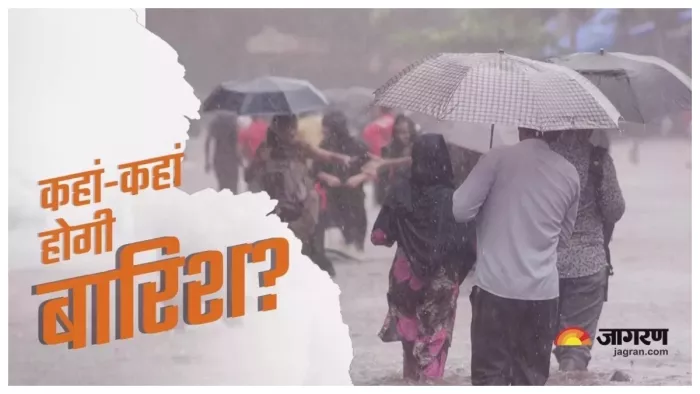 हिमाचल और उत्तराखंड में बारिश से हाल बेहाल (Image: Jagran Graphic)