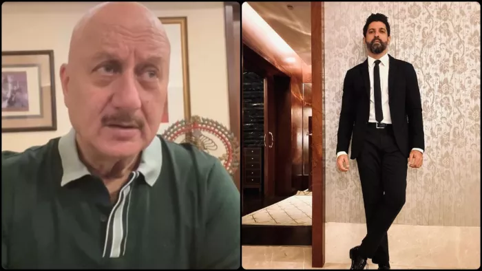 फरहान अख्तर और अनुपम खेर ने कोलकाता मर्डर केस पर किया रिएक्ट। फोटो क्रेडिट- इंस्टाग्राम