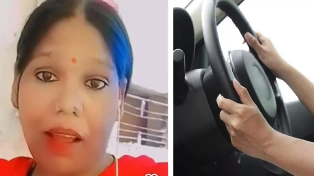 कानपुर में नाबालिग के हाथ में मौत की स्टेयरिंग, 100 की रफ्तार से कार दौड़ा महिला को मारी टक्कर, मौत