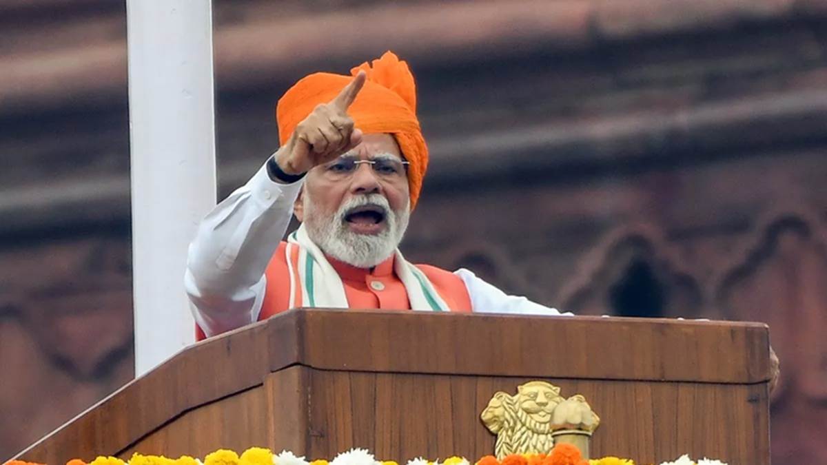 pm modis independence day speech economic reforms and national security