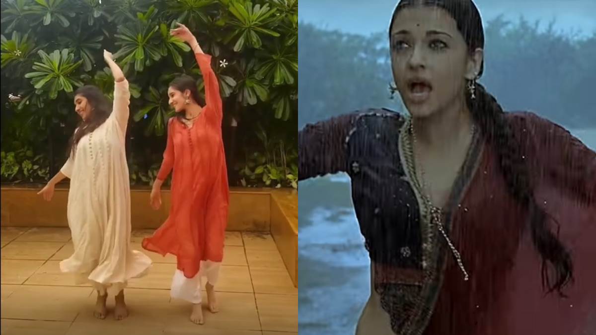 viral video girl best friends dance on aishwarya rai bachchan film guru song fans can not take their eyes off praises them watch