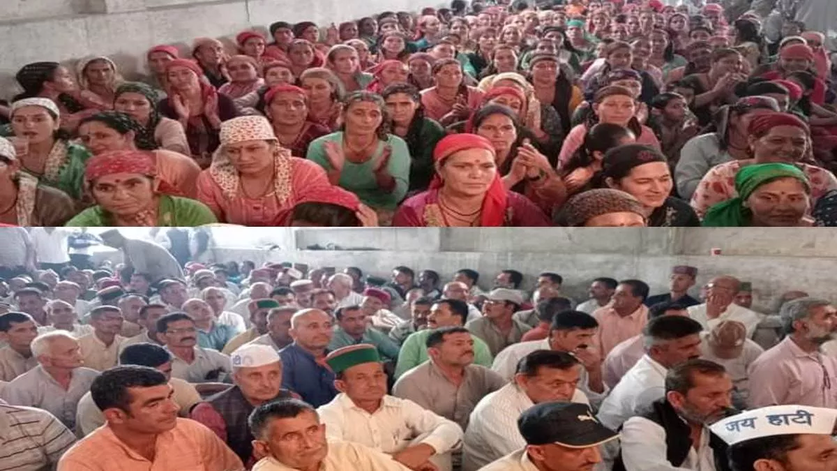 हिमाचल के सिरमौर जिले का हाटी समुदाय वर्षों से गिरिपार क्षेत्र को जनजातीय क्षेत्र घोषित करने की मांग कर रहा