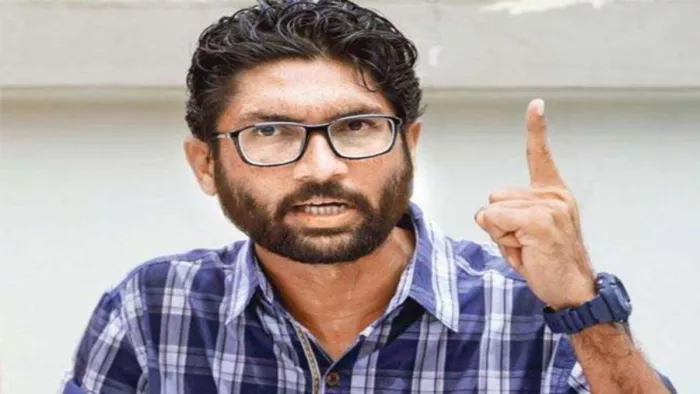 गुजरात में कांग्रेस के कार्यकारी अध्यक्ष जिग्नेश मेवाणी को छह माह की सजा। फाइल फोटो