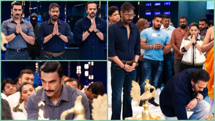 Rohit Shetty And Ajay Devgn Singham Again (Photo Credit: Instagram)