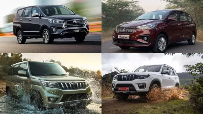 MPV और SUV सेगमेंट में किन सात सीटों वाली कारों की मांग रही। आइए जानते हैं।