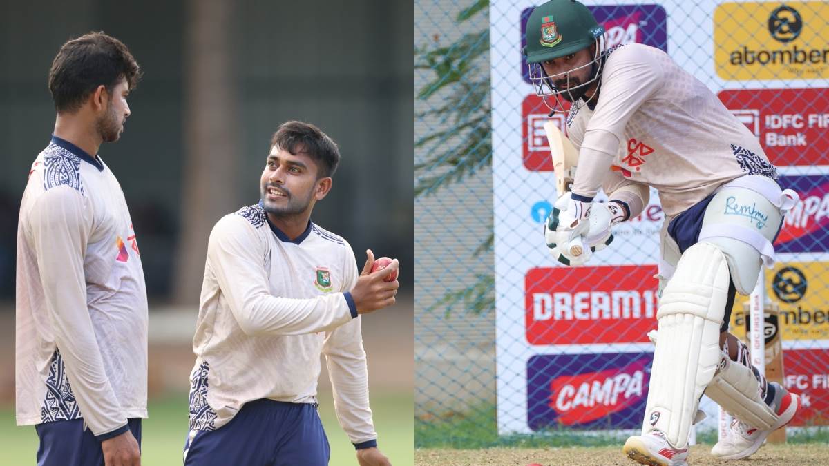 IND vs BAN: बुलंद हौसलों के साथ चेपॉक में उतरी बांग्‍लादेश टीम, पाकिस्‍तान  के बाद भारत के खिलाफ उलटफेर को बेताब - Bangladesh team first practice  session at MA Chidambaram ...