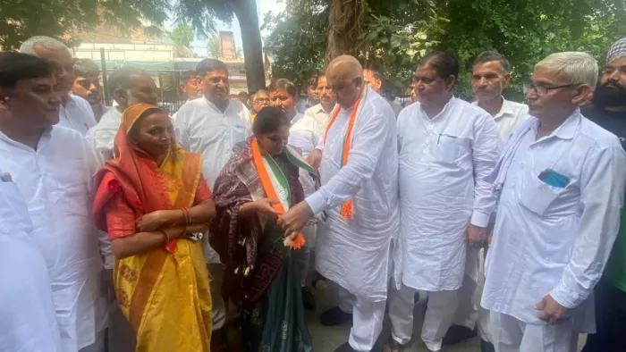 Haryana Election 2024: मनीता गर्ग ने भाजपा को अलविदा कहा। जागरण फोटो