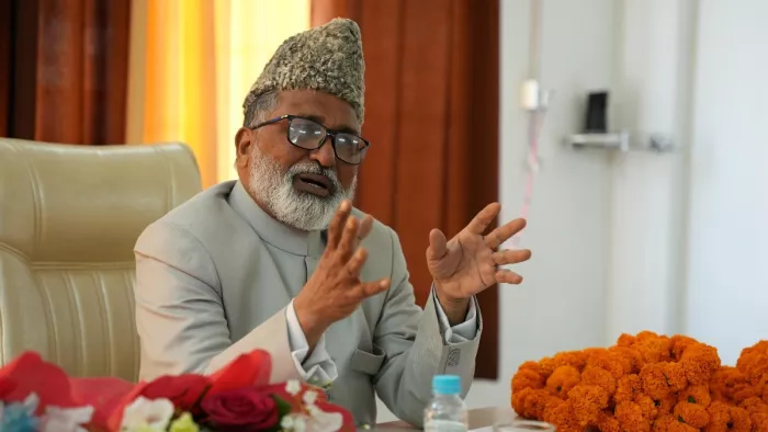 मुफ्ती शमून कासमी। ( फोटो- एक्स- @muftishamoon)