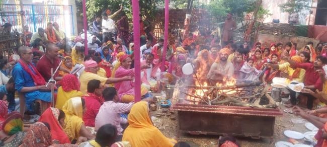 शांतिपूर्ण माहौल में दुर्गा पूजा संपन्न, मां दुर्गे को दी गई विदाई