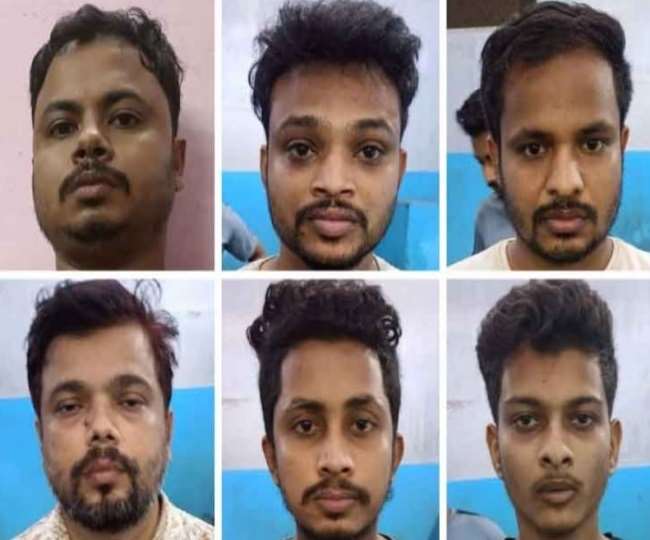 बंगाल के हुगली से छह बांग्लादेशी गिरफ्तार। फोटो जागरण