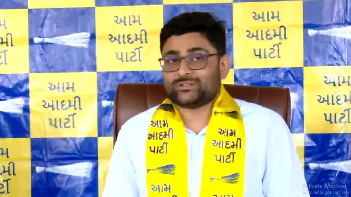 आप ने गुजरात विधानसभा चुनाव के लिए 12 उम्मीदवारों की पांचवीं सूची जारी की। फोटो एएनआइ
