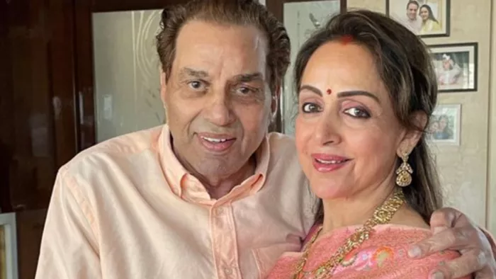 Hema Malini celebrates her 74th birthday with hubby Dharmendra, Instagram