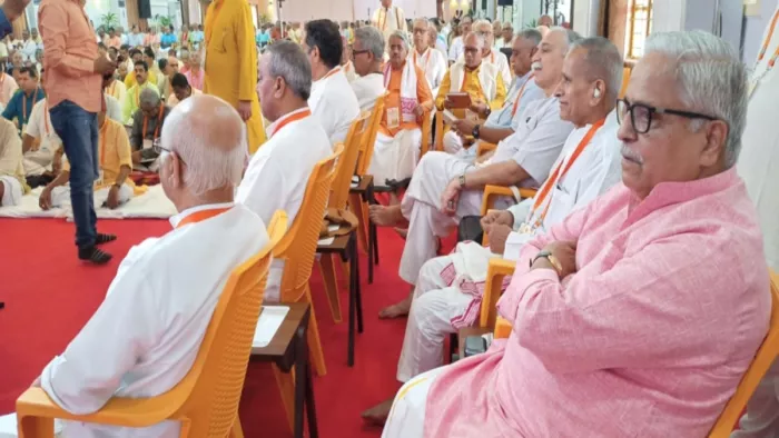 प्रयागराज में आरएसएस की बैठक में नियमित रूप से पत्रिकाओं का प्रकाशन और पत्रक वितरण पर जोर दिया जाएगा।