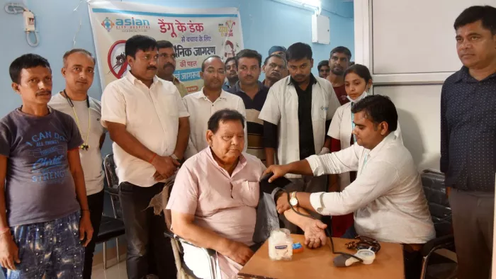 दैनिक जागरण यूथ क्लब और एशियन हॉस्पिटल की ओर से डेंगू जांच एवं जागरूकता शिविर का आयोजन किया गया। जागरण