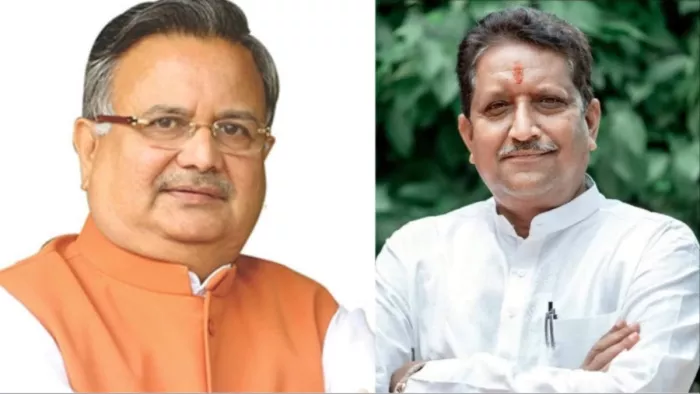 राजनांदगांव विधानसभा सीट से भाजपा नेता रमन सिंह ने नामांकन दाखिल किया।(फोटो सोर्स: जागरण)
