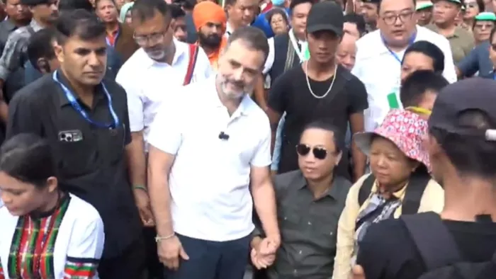 मिजोरम के तीन दिवसीय यात्रा पर राहुल गांधी