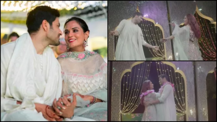 ऋचा और अली की वेडिंग डॉक्यूमेंट्री का टीजर हुआ रिलीज। (फोटो क्रेडिट- इंस्टाग्राम)