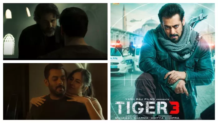Salman Khan, Katrina Kaif and Emraan Hashmi from Tiger 3 Trailer