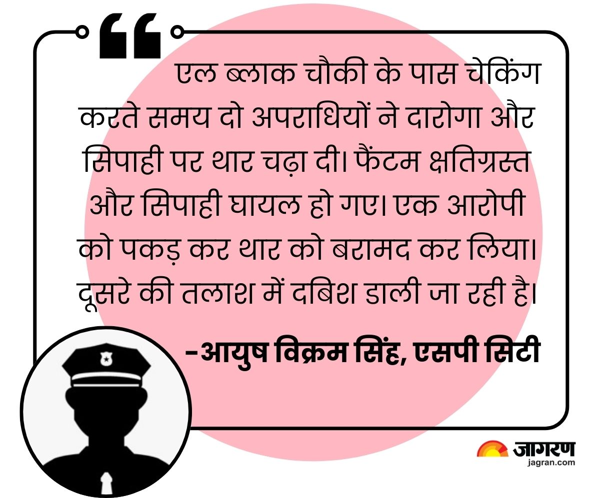 Meerut News: हिस्ट्रीशीटर ने दारोगा और सिपाही पर चढ़ाई थार; फैंटम ...