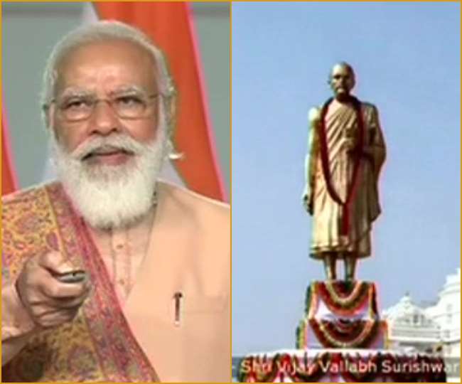 Rajasthan प्रधानमंत्री ने किया 'स्टैचू ऑफ पीस' का अनावरण, पीएम बोले