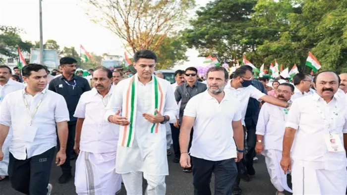 राहुल गांधी के साथ भारत जोडो यात्रा में शामिल होंगे सचिन पायलट (फाइल फोटो)