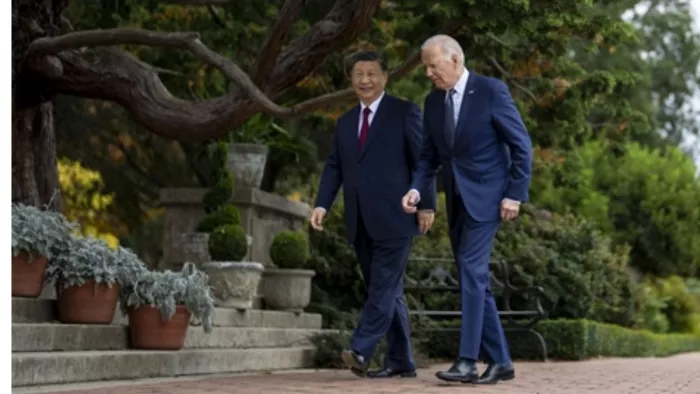 Joe Biden calls Xi Jinping a dictator: अमेरिकी राष्ट्रपति शी जिनपिंग को तानाशाह बताया।(फोटो सोर्स: एपी)