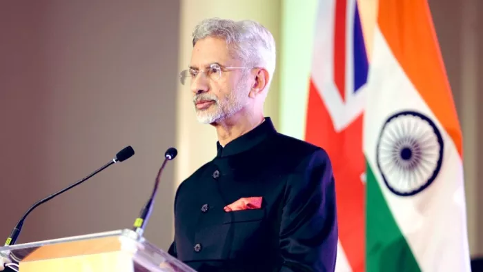 विदेश मंत्री एस जयशंकर ने लंदन में ट्रूडो को सुनाई खरी-खरी (फोटो एक्स)