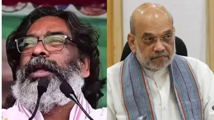 हेमंत सोरेन और अमित शाह (जागरण फोटो)