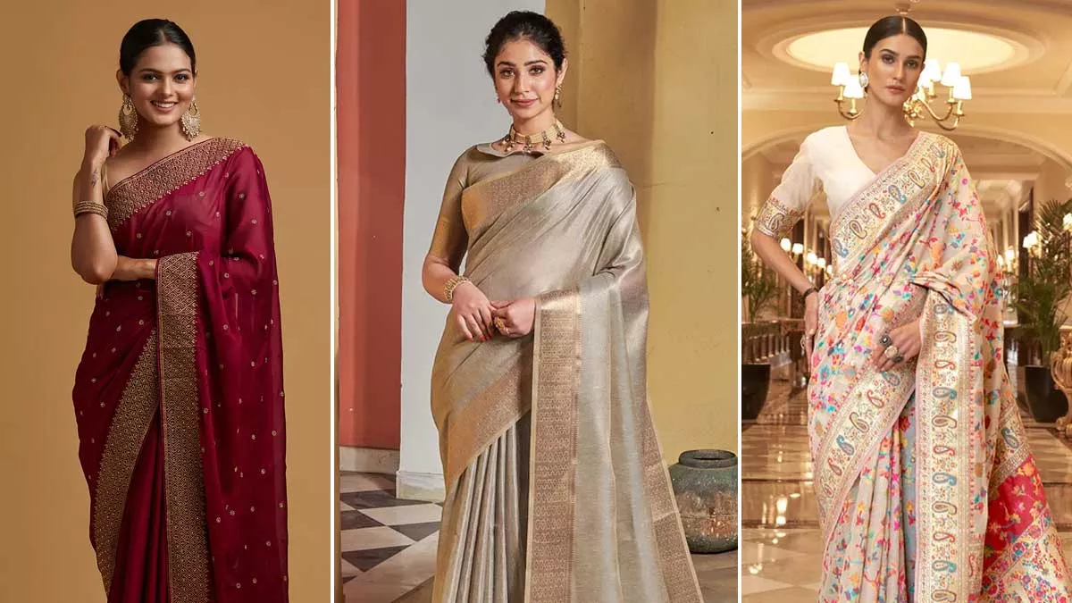 Best Sarees Online: यहां है एक से बढ़कर एक साड़ी का कलेक्शन, जो देंगी ट्रेंडी लुक, हर कोई देखेगा मुड़ मुड़ कर